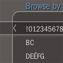 BrowseAlpha_th Browse Alphabetical Groups
